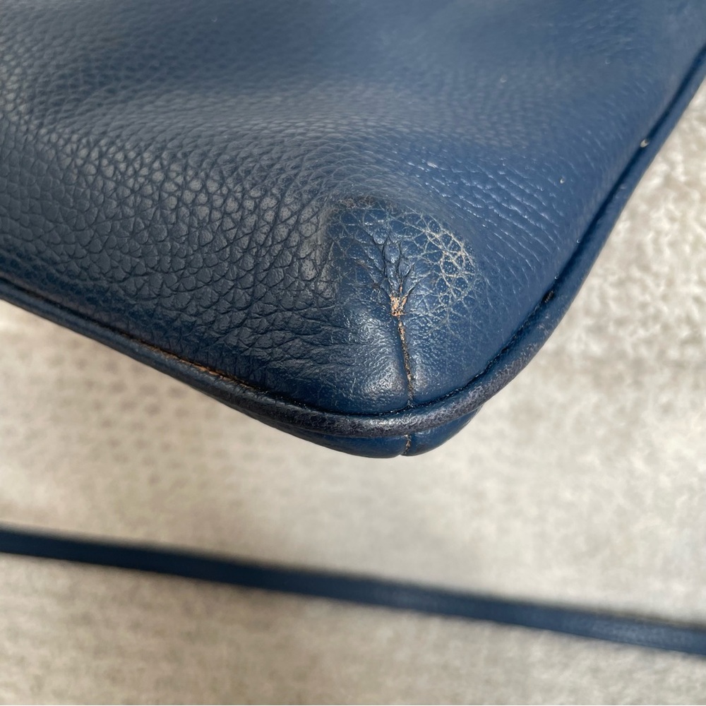 Coach Blue Leather Crossbody Bag - Picture 11 of 16